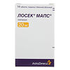Лосек МАПС таблетки покрыт.плен.об. 20 мг 14 шт