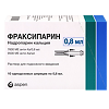 Фраксипарин раствор для п/к введ 7600 ме 0,8 мл шприцы 10 шт