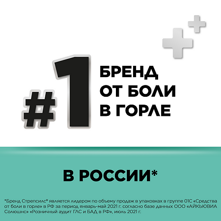 Стрепсилс с ментолом и эвкалиптом таблетки для рассасывания 24 шт