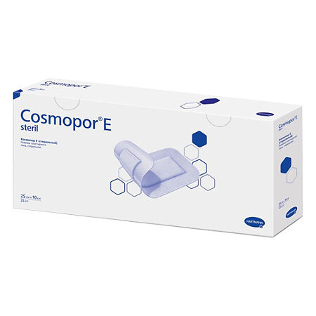 Повязка Cosmopor Е/Космопор Е 25 х 10 см 25 шт