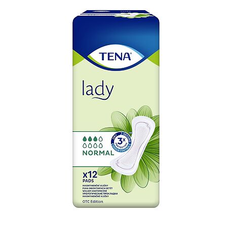 Tena Прокладки урологические Lady Normal 12 шт