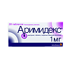 Аримидекс таблетки покрыт.плен.об. 1 мг 28 шт
