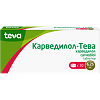 Карведилол-Тева таблетки 6,25 мг 30 шт.