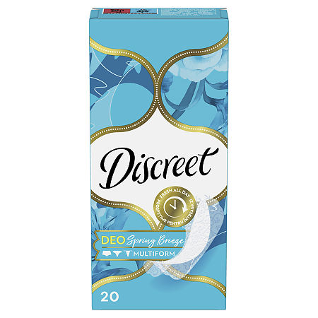 Discreet Deo Spring Breeze Multiform прокладки Весенний бриз мультиформа ежедневные 20 шт