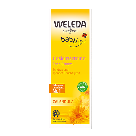 Weleda Детский крем для лица с календулой 50 мл 1 шт