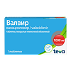 Валвир таблетки покрыт.плен.об. 1000 мг 7 шт