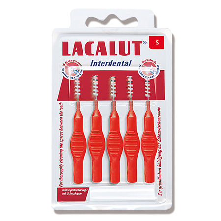 Lacalut Interdental Ершики межзубные цилиндрические S 5 шт