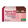 Лориста НД таблетки покрыт.плен.об. 25 мг+100 мг 90 шт