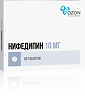 Нифедипин таблетки покрыт.плен.об.10 мг 50 шт