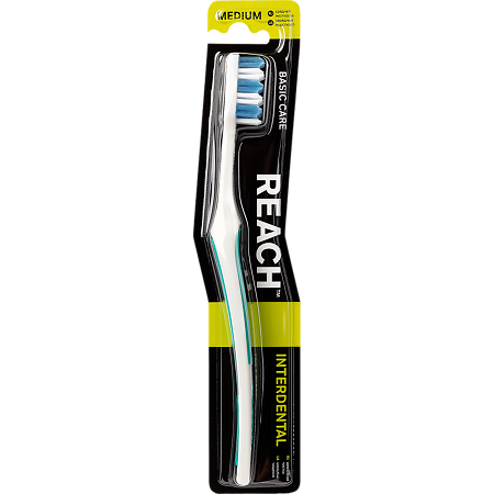 Зубная щетка Рич (Reach) Interdental Межзубная чистка средняя 1 шт