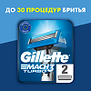 Gillette Mach 3 Turbo кассеты 2 шт