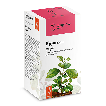 Крушины кора фильтр-пакеты 1,5 г 20 шт