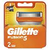 Gillette Fusion сменные кассеты для бритья 2 шт