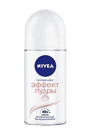 Nivea Антиперспирант шарик Эффект пудры 50 мл 1 шт