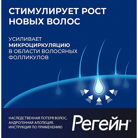 Регейн пена для наружного применения 5 % 60 мл 3 шт