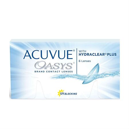 Контактные линзы Acuvue Oasys with Hydraclear Plus 6 шт/-5.50/8.4/2 недели