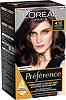 Loreal Paris Стойкая краска для волос Preference 4.12 Монмартр с комплексом экстраблеск 1 шт