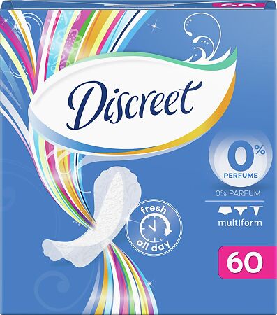 Discreet  Прокладки Deo Air Multiform ежедневные 60 шт