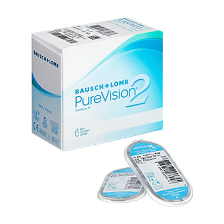 Контактные линзы Bausch + Lomb PureVision2 6 шт / -0.50/8.6/14.0