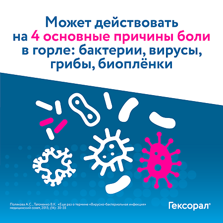 Гексорал аэрозоль для местного применения 0,2 % 40 мл 4 насадки