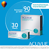 Контактные линзы 1-Day Acuvue Oasys with Hydraluxe -1.00/8.5/14.3 30шт