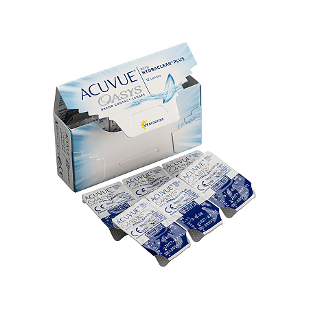 Контактные линзы Acuvue Oasys with Hydraclear Plus 12 шт/-1.75/8.4/2 недели