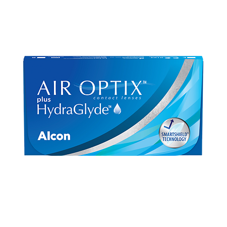 Контактные линзы Air Optix Plus HydraGlyde -3.50/6 шт.
