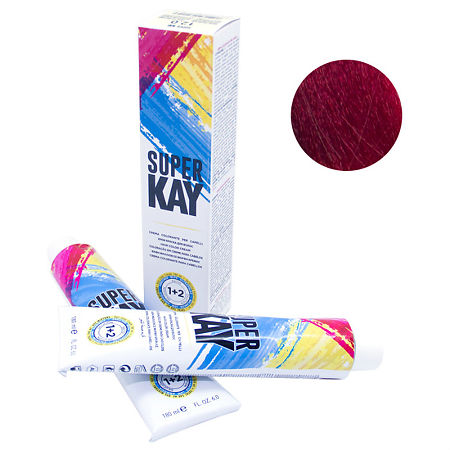 KayPro Super Kay Крем-краска тон 6.666 Экстра интенсивный красновато-темный блондин 180 мл 1 шт