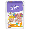 Bella Подгузники Baby Happy 2 mini 3-6 кг 38 шт