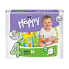 Bella Подгузники Baby Happy 4 maxi 8-18 кг 12 шт