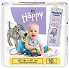 Bella Пеленки детские Baby Happy 60 х 60 см 10 шт