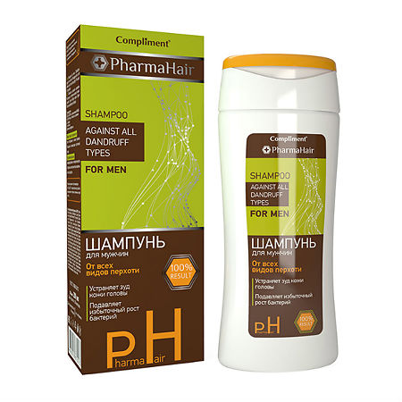 Compliment PharmaHair Шампунь для мужчин от всех видов перхоти 200 мл 1 шт