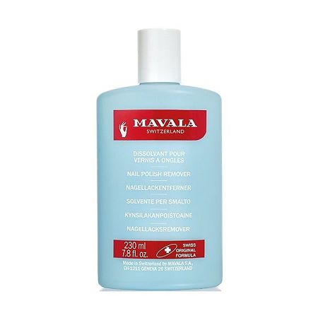 Mavala Жидкость для снятия лака Голубая Nail Polish Remover Blue 230 мл 1 шт