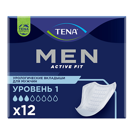 Tena Men прокладки урологические Уровень 1 12 шт