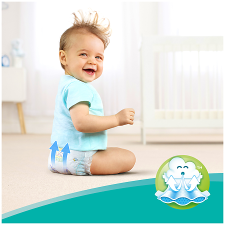 Подгузники Памперс (Pampers) New Baby-Dry 2-5 кг р.1 27 шт