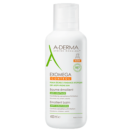 A-Derma Exomega Control Бальзам смягчающий для лица и тела 400 мл 1 шт