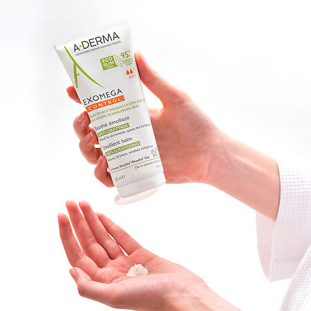 A-Derma Exomega Control Бальзам смягчающий для лица и тела в стерильной упаковке 200 мл 1 шт