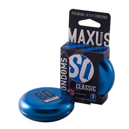 Презервативы MAXUS Classic классические 3 шт