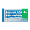 Индапамид-КРКА таблетки с пролонг высвобождением покрыт.плен.об. 1,5 мг 60 шт