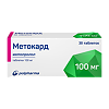 Метокард таблетки 100 мг 30 шт