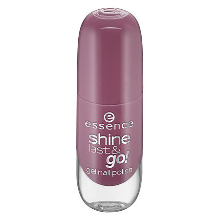 Essence Лак для ногтей Shine Last & Go! Gel Nail Polish с эффектом геля фиолетово-красный тон 10 1 шт
