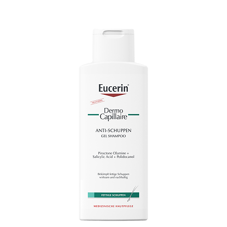 Eucerin Dermo Capillaire Шампунь-Гель против перхоти фл 250 мл 1 шт