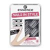 Essence Накладные ногти на клейкой основе Nails in style тон 04 с наклейками 1 шт