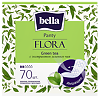 Bella Прокладки Panty Flora Green tea гигиенические ежедневные с экстрактом зеленого чая 70 шт