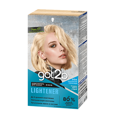 Got2B Lightened Краска для волос 00А Кристальный платиновый 112,5 мл 1 шт
