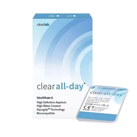 Контактные линзы Clear All-Day R8.6 на месяц -3,25 6 шт.