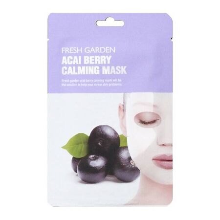 Frecipe Fresh Garden Маска тканевая для лица с экстрактом ягод Асаи восстановление 20 мл 1 шт