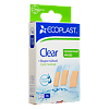 Ecoplast Набор полимерных пластырей Clear 16 шт