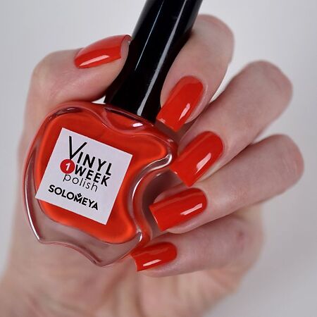 Solomeya Недельный лак One Week Vinyl Polish Scarlet 1 1 шт