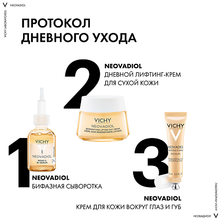 Vichy Neovadiol Лифтинг крем для сухой кожи дневной уплотняющий 50 мл 1 шт